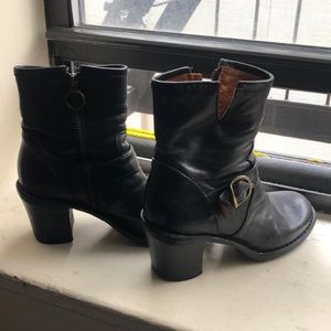 Fiorentini Baker Black Heeled Boots